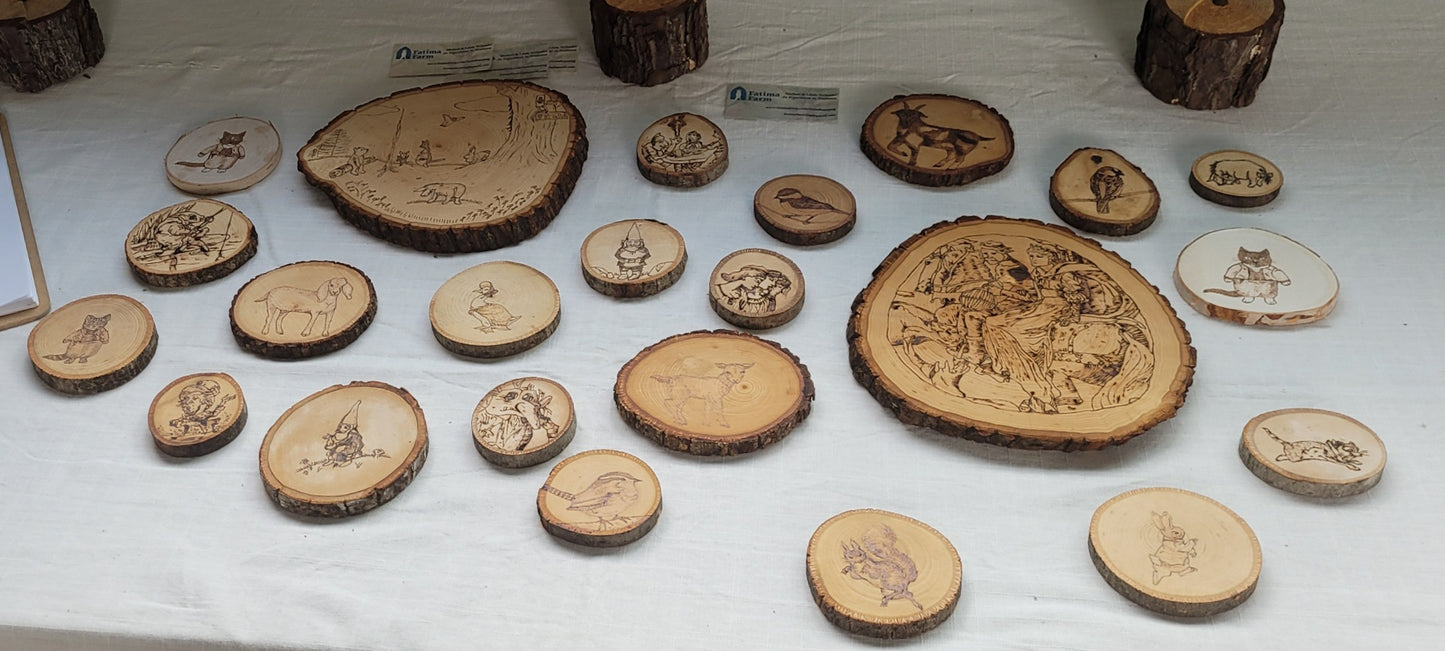 Verlander Woodcuts - Small