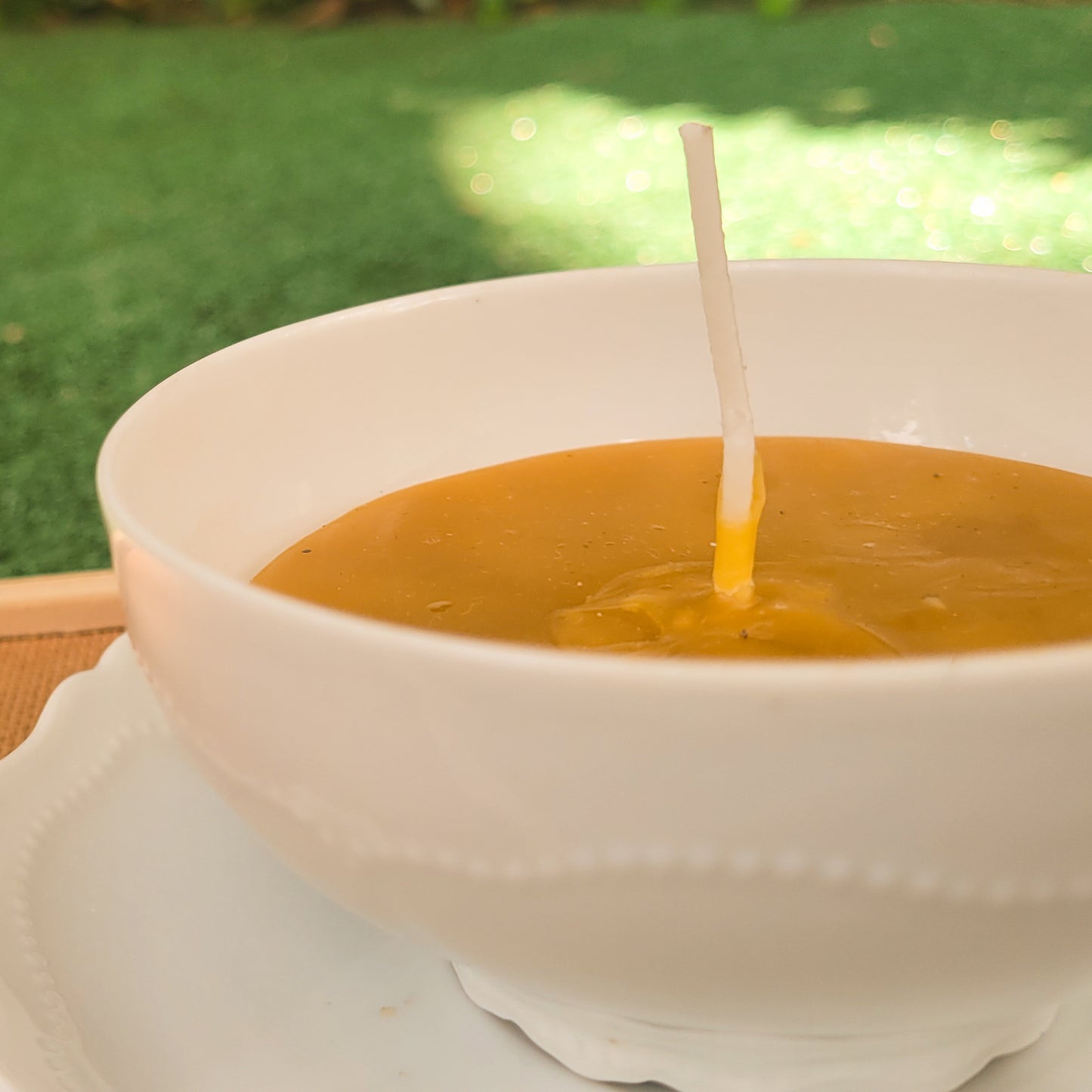 Beeswax Teacup Candle (6oz)