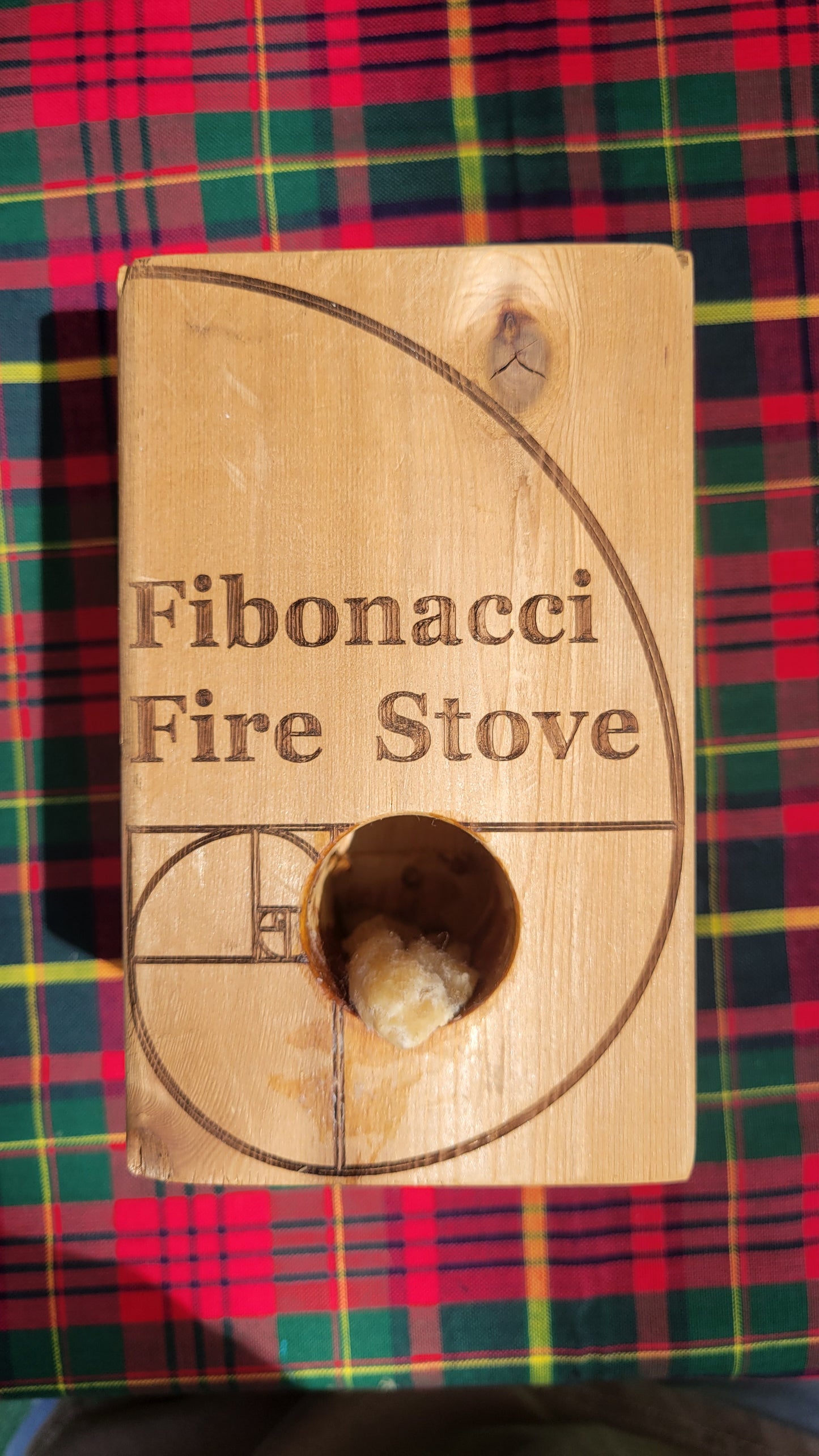 Fibonacci Fire Stove