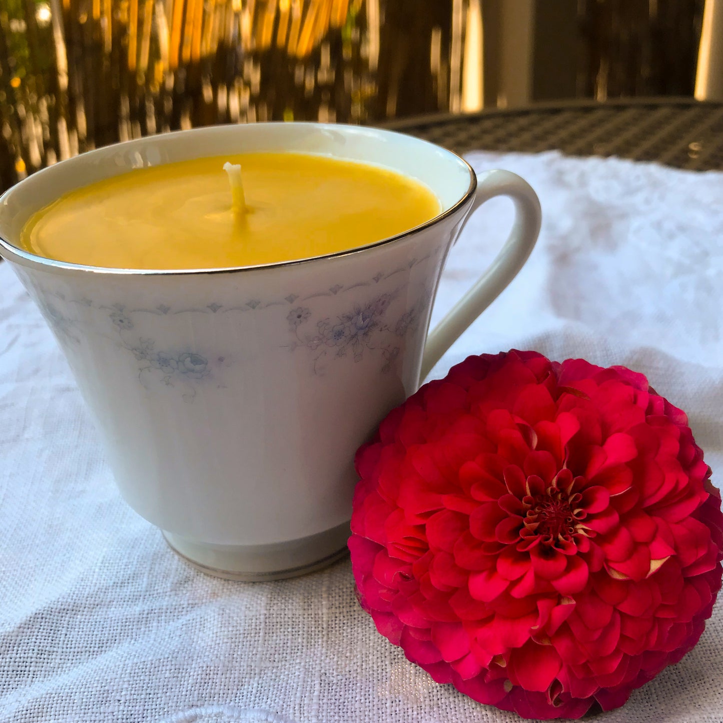 Beeswax Teacup Candle (6oz)