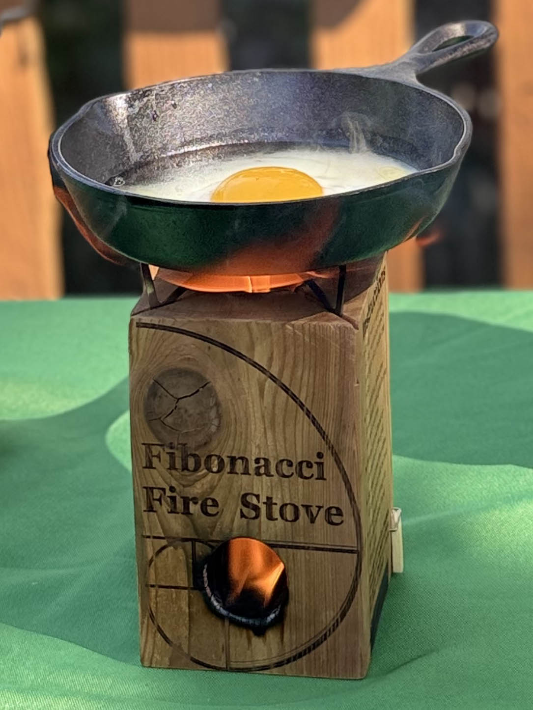 Fibonacci Fire Stove