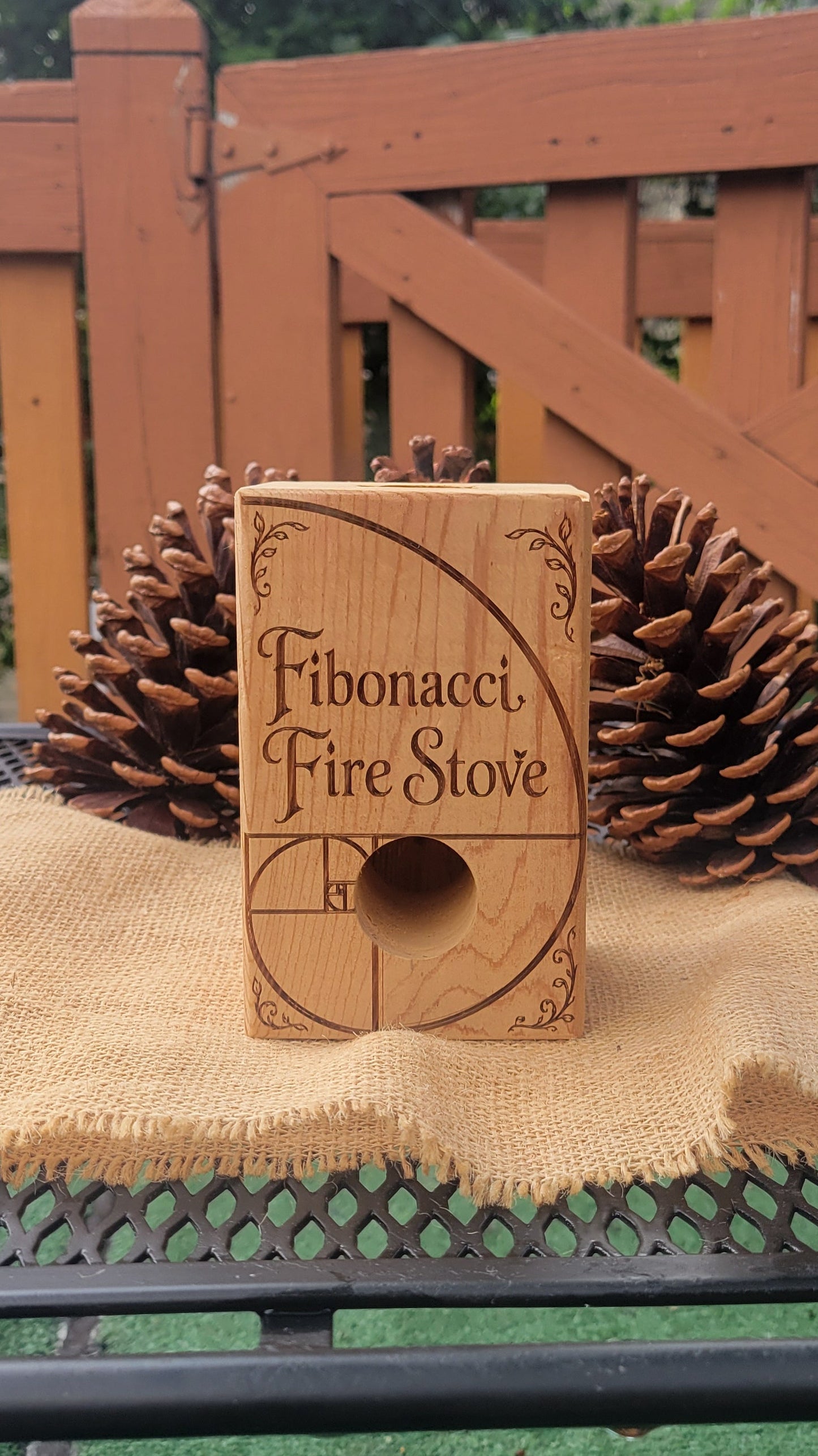Fibonacci Fire Stove