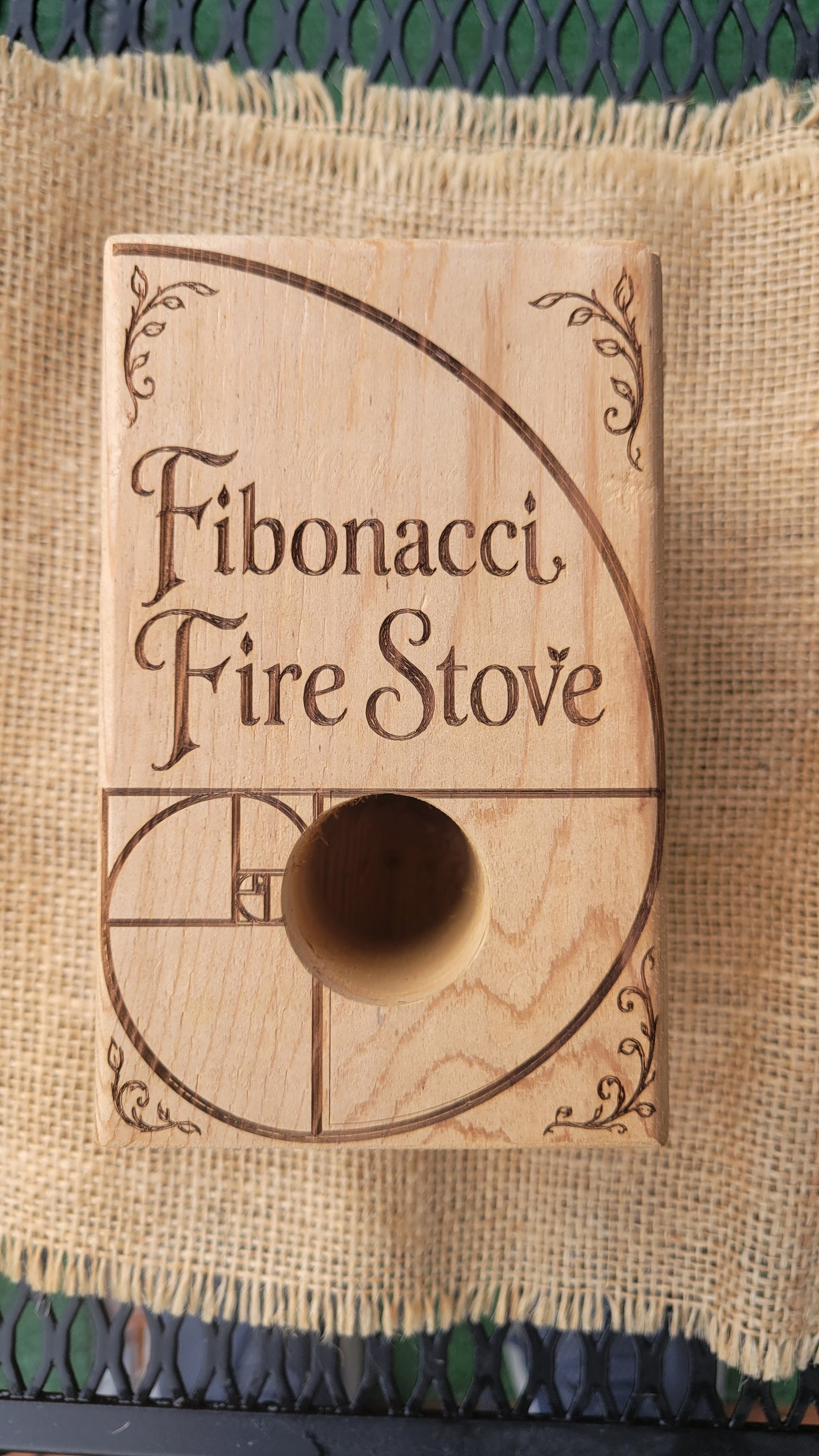 Fibonacci Fire Stove